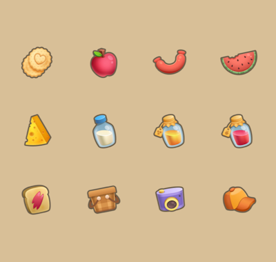 Picnic Game Icons
